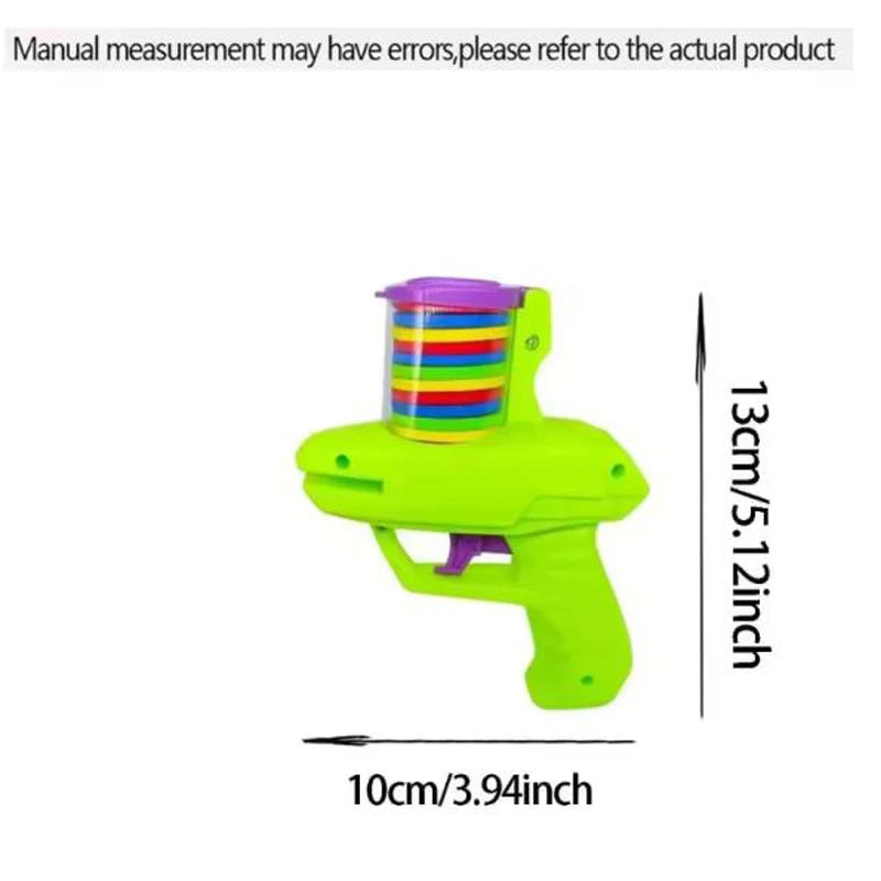 Pet Flying Disc Launcher with 15 Foam Discs