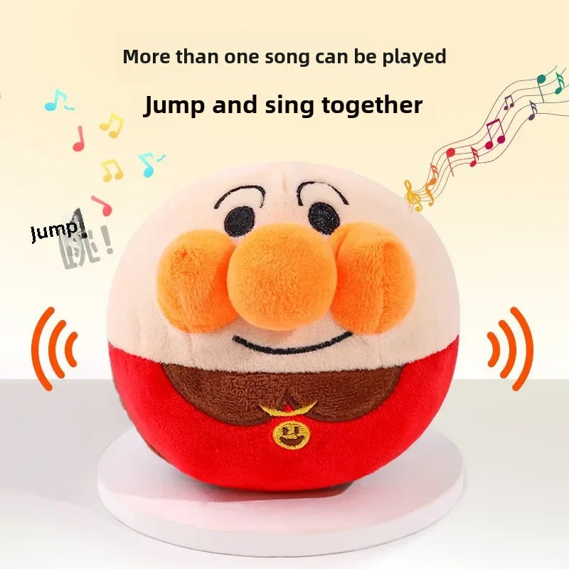 Interactive Electric Plush Jumping Dog Ball – USB Rechargeable Toy