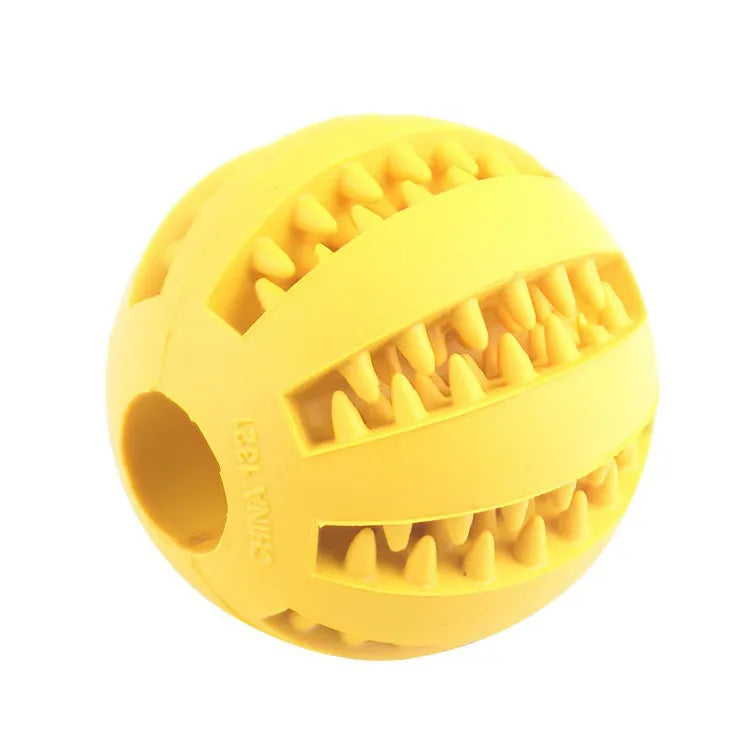Dog Treat Ball Chew Toy Bite Resistant