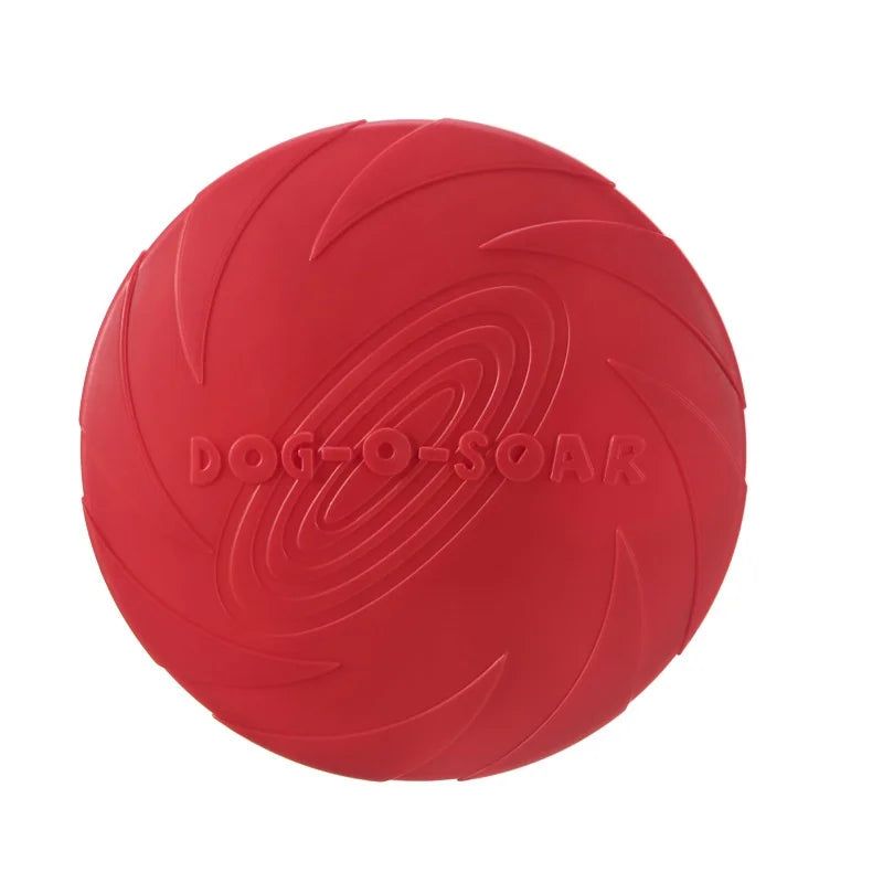 Silicone Dog Flying Disc Chew Toy