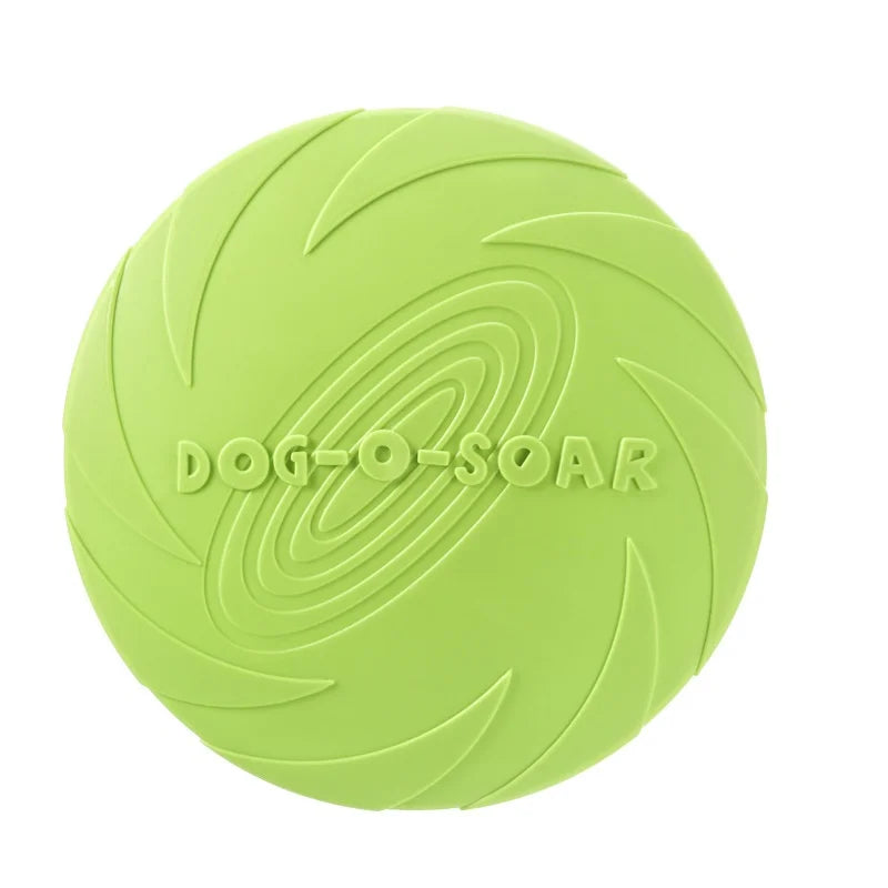 Silicone Dog Flying Disc Chew Toy