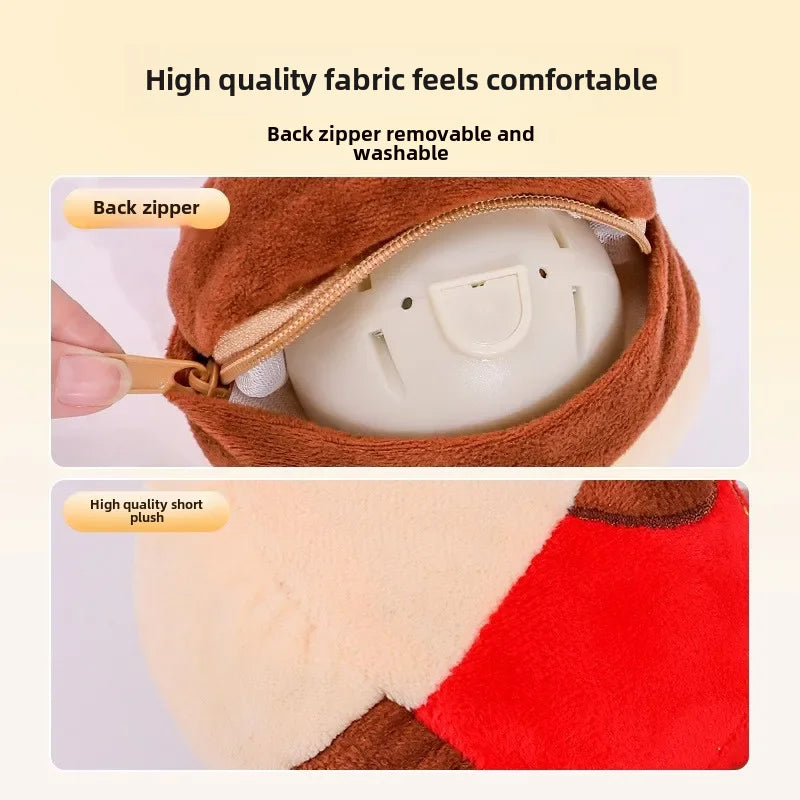 Interactive Electric Plush Jumping Dog Ball – USB Rechargeable Toy