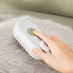 Pet Steam Brush 3 in 1 Cat and Dog Grooming Comb