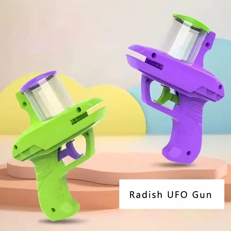 Pet Flying Disc Launcher with 15 Foam Discs