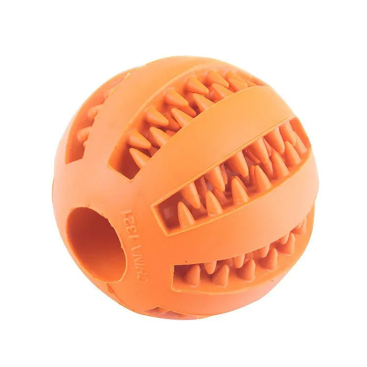 Dog Treat Ball Chew Toy Bite Resistant