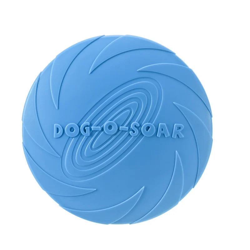 Silicone Dog Flying Disc Chew Toy